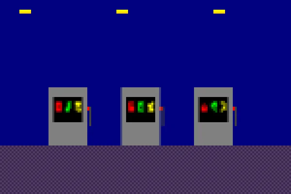 银河娱乐像素老虎机游戏界面